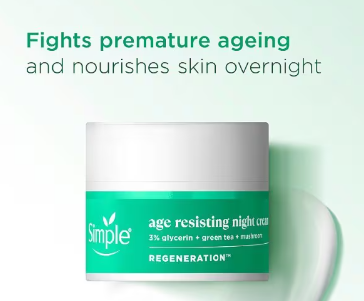 Simple Age Resisting Night Cream 50Ml