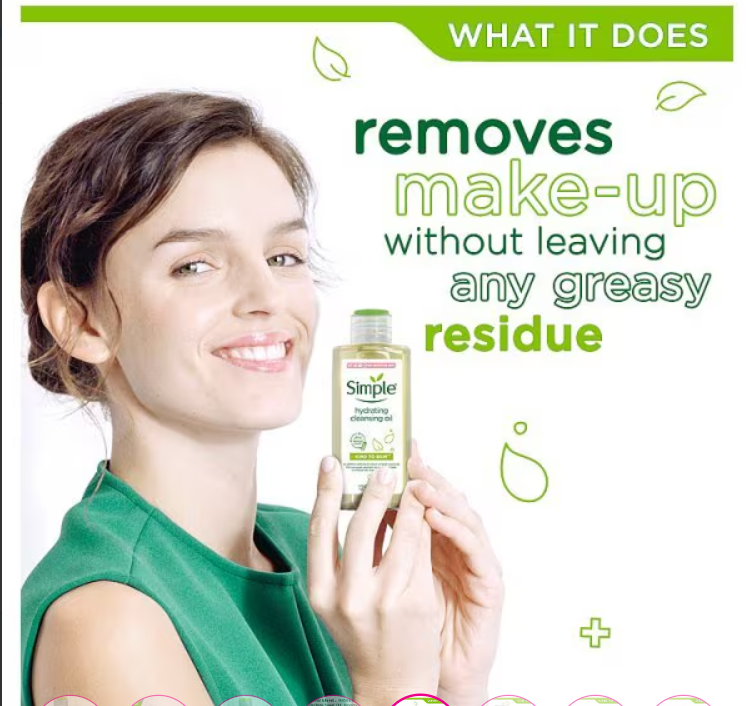 Simple Kind to Skin Hydrating Vegan Facial Cleanser 125ml