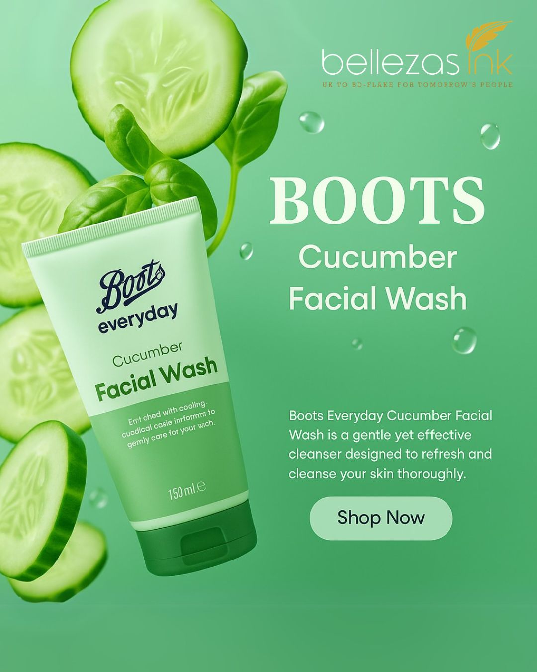 Boots Everyday Cucumber Facial Wash