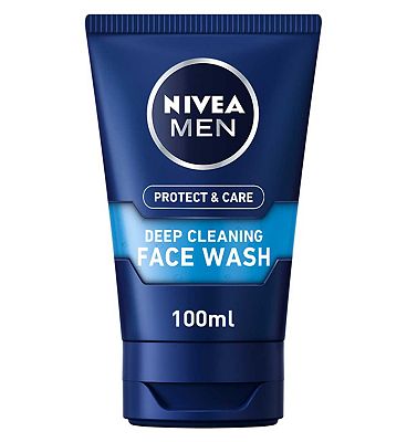NIVEA MEN® Protect & Care Deep Cleansing Face Wash with Aloe Vera 100ml
