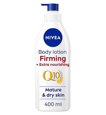 NIVEA Q10 Power 60+ Firming and Extra Nourishing Body Lotion with Argan Oil 400ml