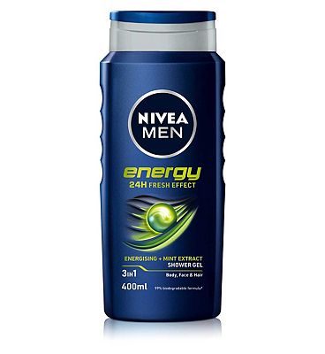 NIVEA MEN Energy Shower Gel 400ml