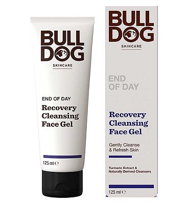Bulldog Skincare End of Day Recovery Cleansing Face Gel 125ml