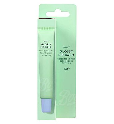 Boots Glossy Lip Balm Mint 15ml