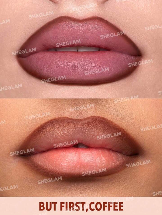 SHEGLAM Lip Facts Lip Liner-But First,Coffee Creamy
