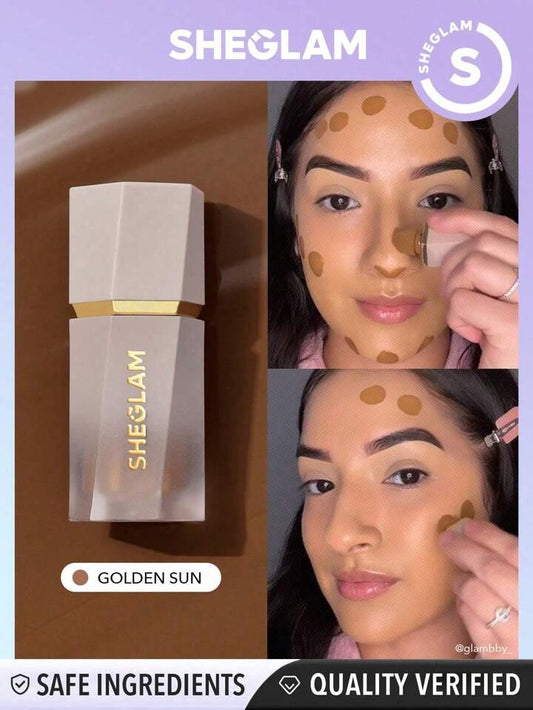SHEGLAM Sun Beam Matte Liquid Bronzer-Golden Sun
