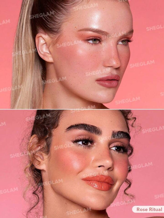 SHEGLAM Color Bloom Liquid Blush Matte Finish-Rose Ritual