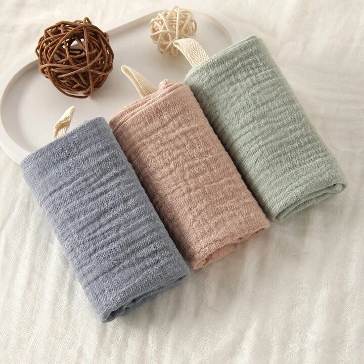 3/5 Packs Baby Muslin Washcloths For Unisex Wash Cloth Set