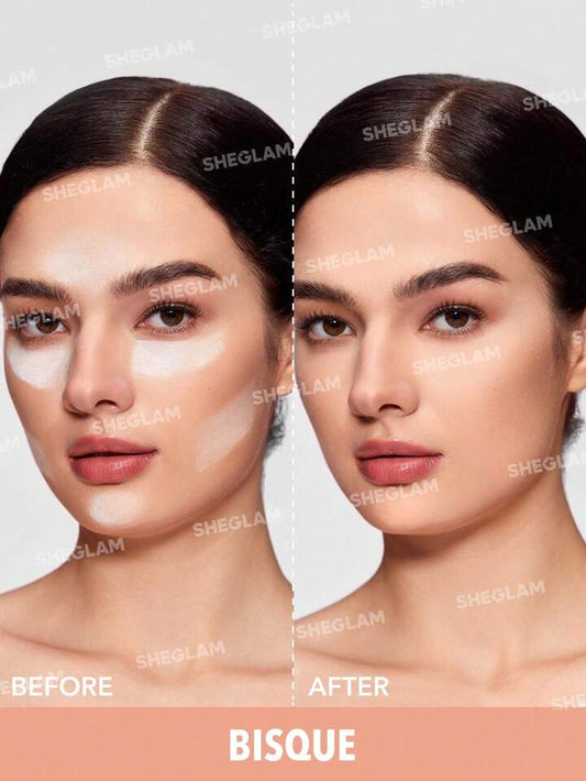 SHEGLAM Insta-Ready Face & Under Eye Setting Powder Duo-Bisque