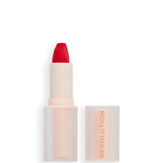 Makeup Revolution Lip Allure Soft Satin Lipstick - Vibe Red