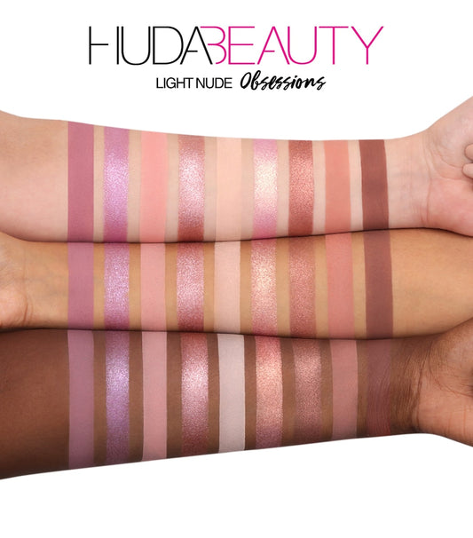 HUDA BEAUTY Light Nude Obsessions Eyeshadow Palette - Light