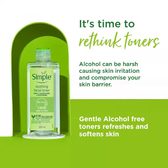 Kind to Skin Soothing Facial Toner | Simple | 200ml