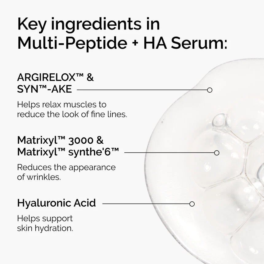 The Ordinary MULTI-PEPTIDE + HA SERUM - 30ml