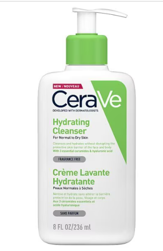 CeraVe Hydrating Cleanser with Hyaluronic Acid 236ml