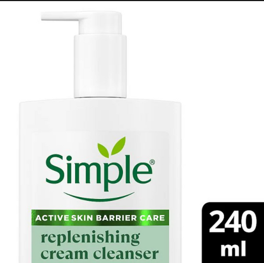 Simple Replenishing Face Cleanser