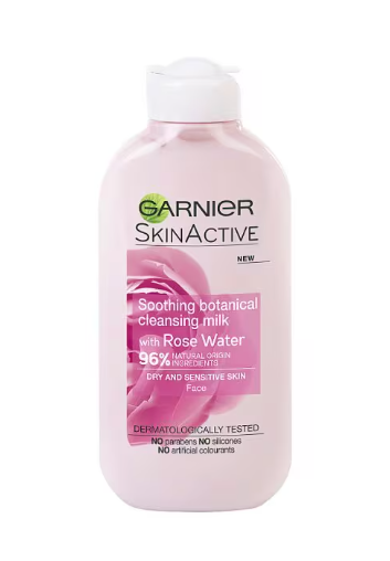 Garnier Natural Rose Cleansing Milk Sensitive Skin 200ml
