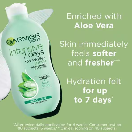 Garnier Intensive 7 Days Aloe Body Lotion Normal Skin 400ml
