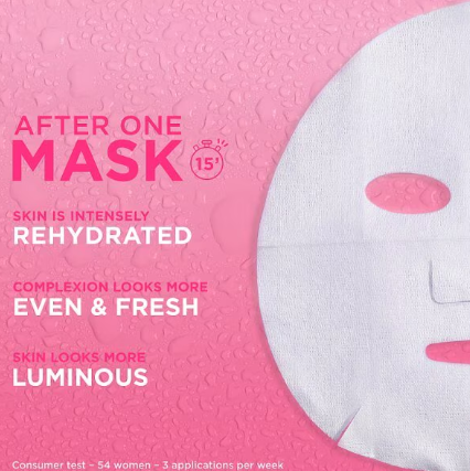 Garnier Moisture Bomb Sakura Hydrating Face Sheet Mask