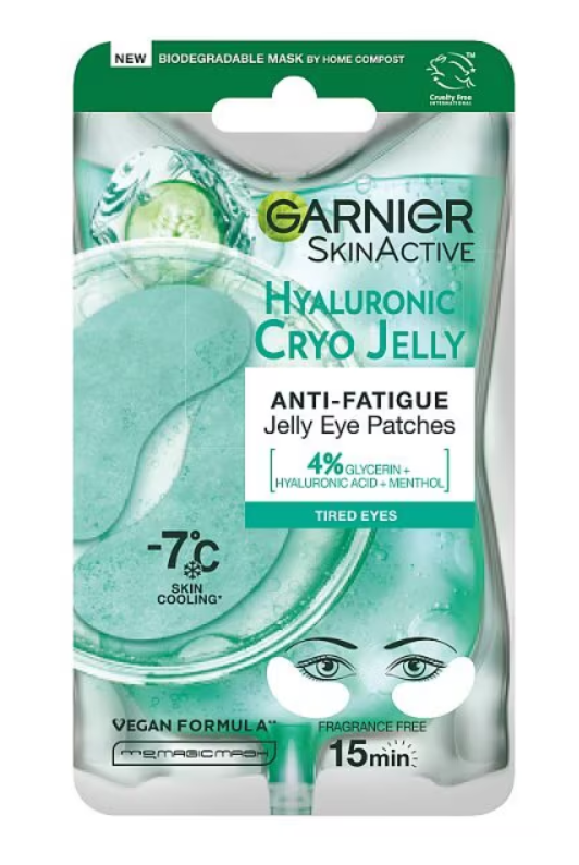 Garnier Hyaluronic Acid & Icy Cucumber Cryo Jelly Eye Mask