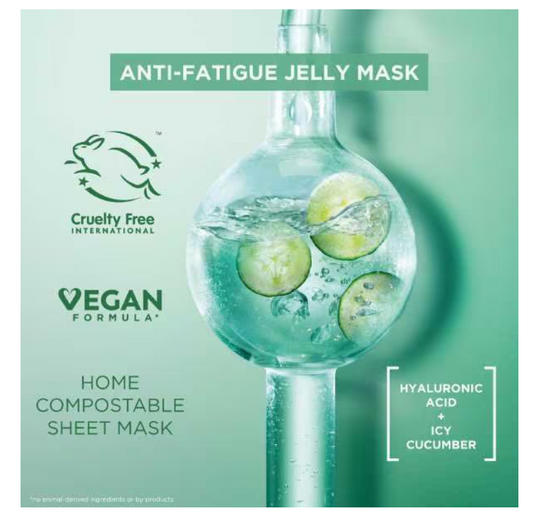 Garnier Hyaluronic Acid & Icy Cucumber Cryo Jelly Face Mask