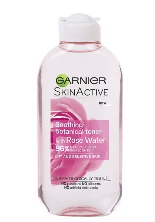 Garnier Natural Rose Water Toner Sensitive Skin 200ml