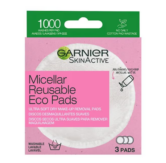Garnier Micellar Reusable Make-Up Remover Micro Fibre Pads