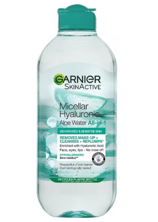 Garnier Micellar Water Hyaluronic Acid Aloe Facial Cleanser