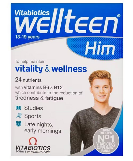 Vitabiotics Wellteen Him 30 Tablets