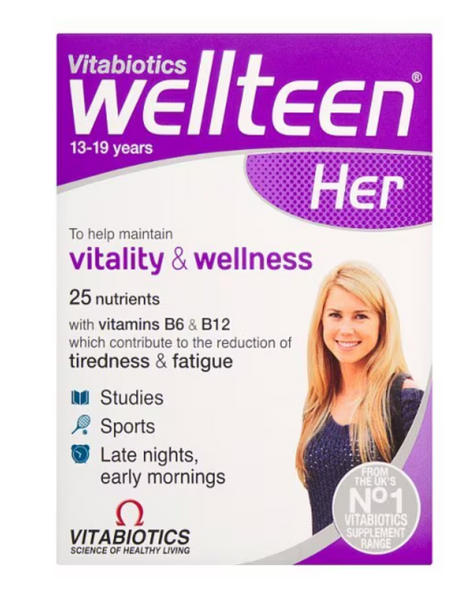Vitabiotics Wellteen Her 30 Tablets