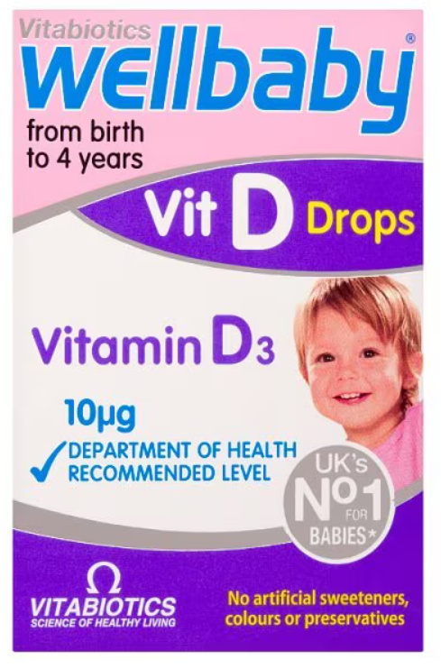 Wellbaby Vit D Drops