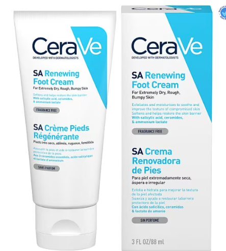 CeraVe SA Renewing Foot Cream 88ml