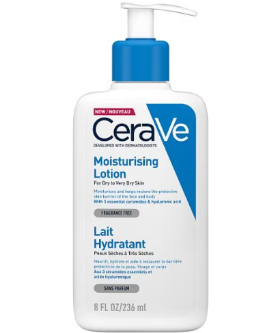CeraVe Moisturising Lotion For Dry to Very Dry Skin 236ml