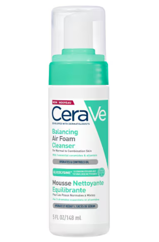 Cerave Balancing Air Foam Foaming Facial Cleanser 150Ml