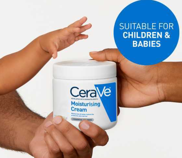 CeraVe Moisturising Cream - Dry to Very Dry Skin 454g