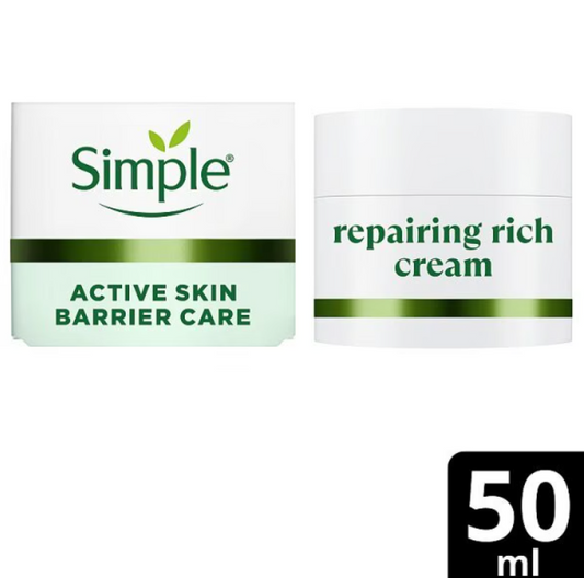 Simple Repairing Rich Face Moisturiser 50ml