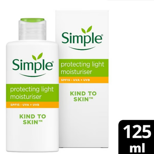 Simple Kind to Skin Protecting Light Moisturiser SPF15 125ml