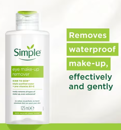 Simple Kind to Skin Eye Make-Up Remover 125ml