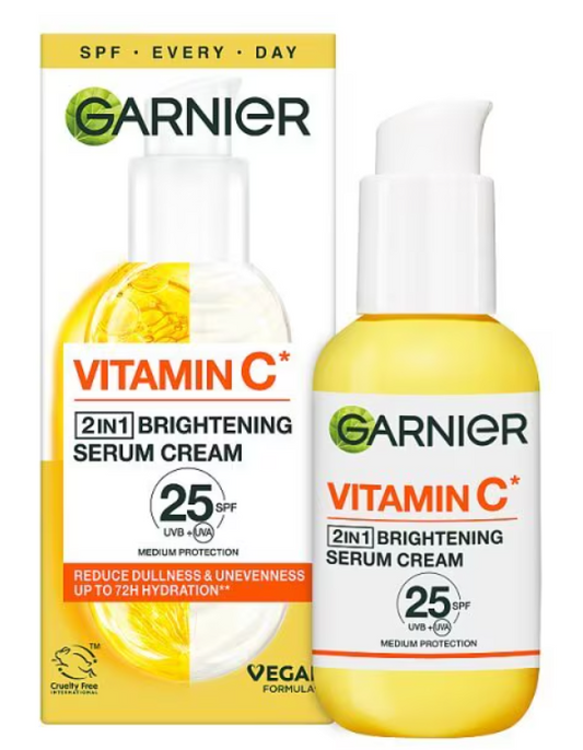 Garnier Vitamin C Brightening Serum Cream 50ml