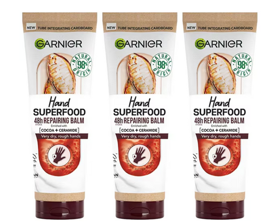 Garnier Cocoa Hand Superfood Value Pack Bundle