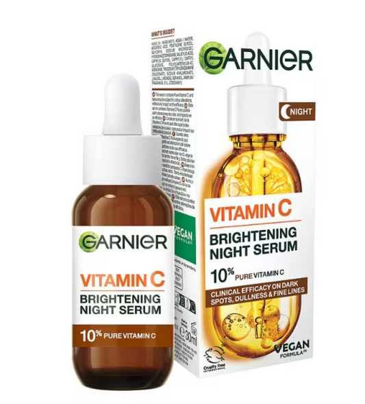 Garnier Night Serum 10% Pure Vitamin C & Hyaluronic Acid