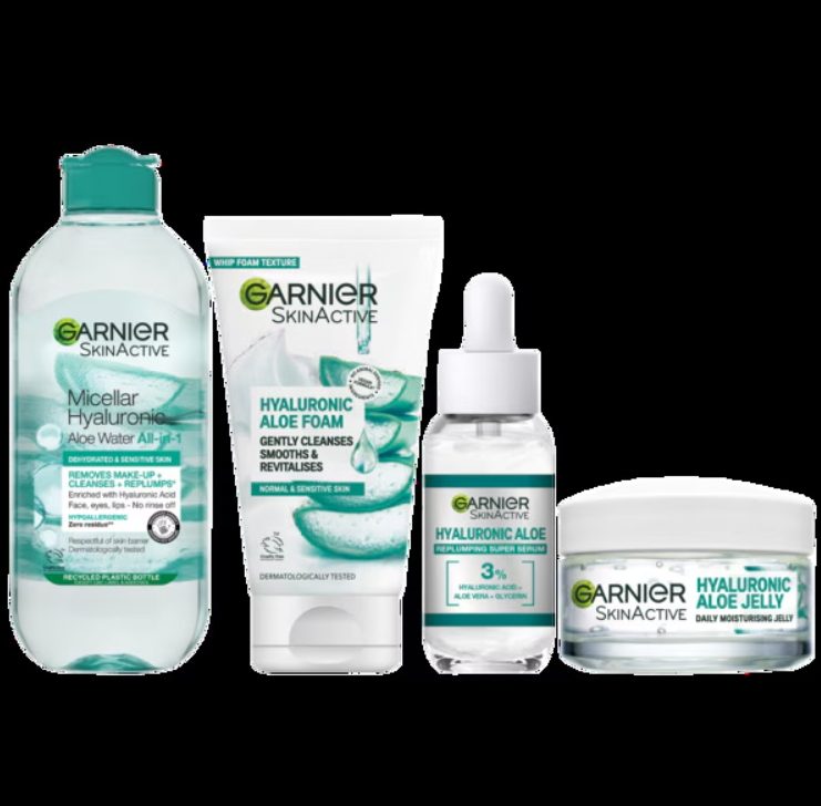 Garnier Hyaluronic Aloe Hydrating Bundle