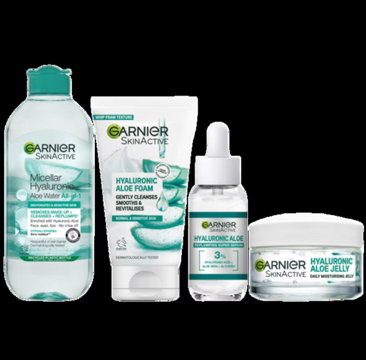 Garnier Hyaluronic Aloe Hydrating Bundle