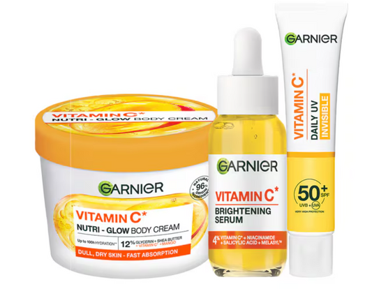 Garnier Vitamin C Face and Body Trio - Invisible